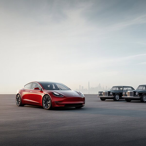 Tesla vs. deutsche Autobauer: David gegen Goliath? Markt, Innovation und Zukunft